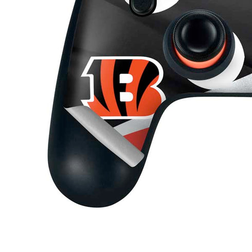 NFL Cincinnati Bengals Google Stadia Controller Skin